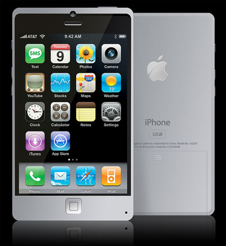 Titanium Apple iPhone Concept