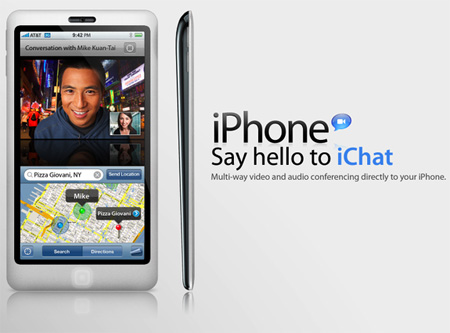 iPhone with iChat Concept