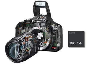 Canon EOS Digital Rebel T1i digital SLR highlights