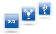 iSCSI, FireWire and USB