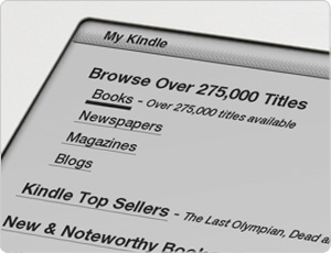 Shop the Kindle Store right on your device