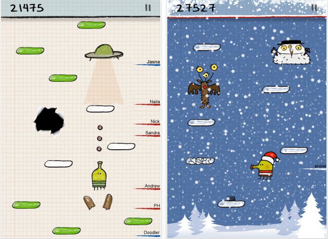 Doodle Jump Reaches Five Million Downloads - The New York Times