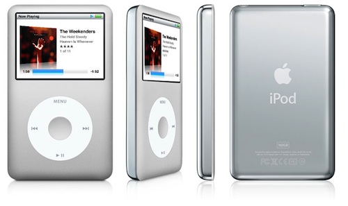 iPod classic (four-up)