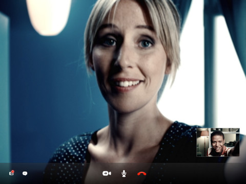 Skype for iPAd (screenshot 001)