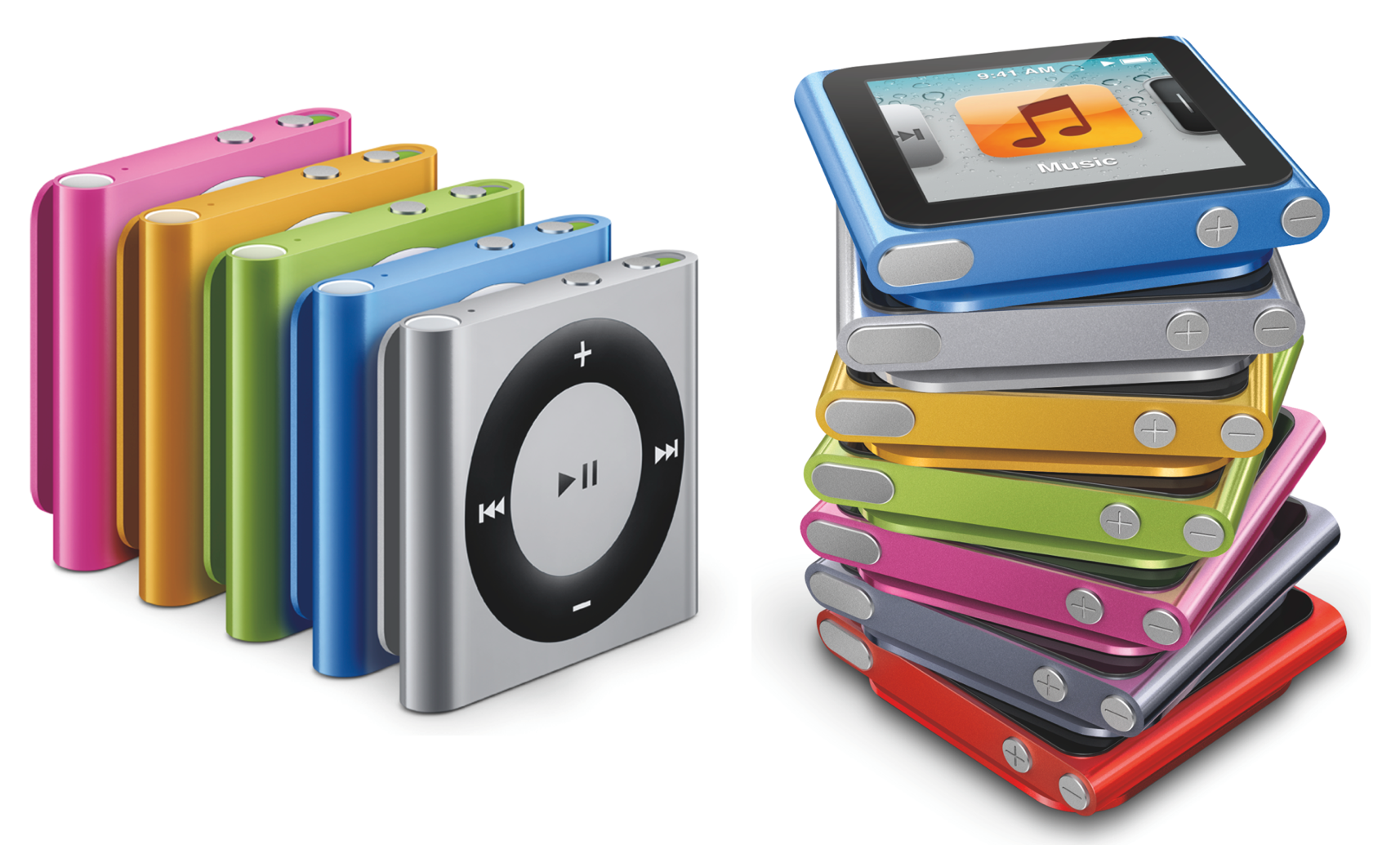 St Verzorger Ooit Apple's new iPods: Various new iPod touches, new iPod nano, tweaked iPod  shuffle - 9to5Mac