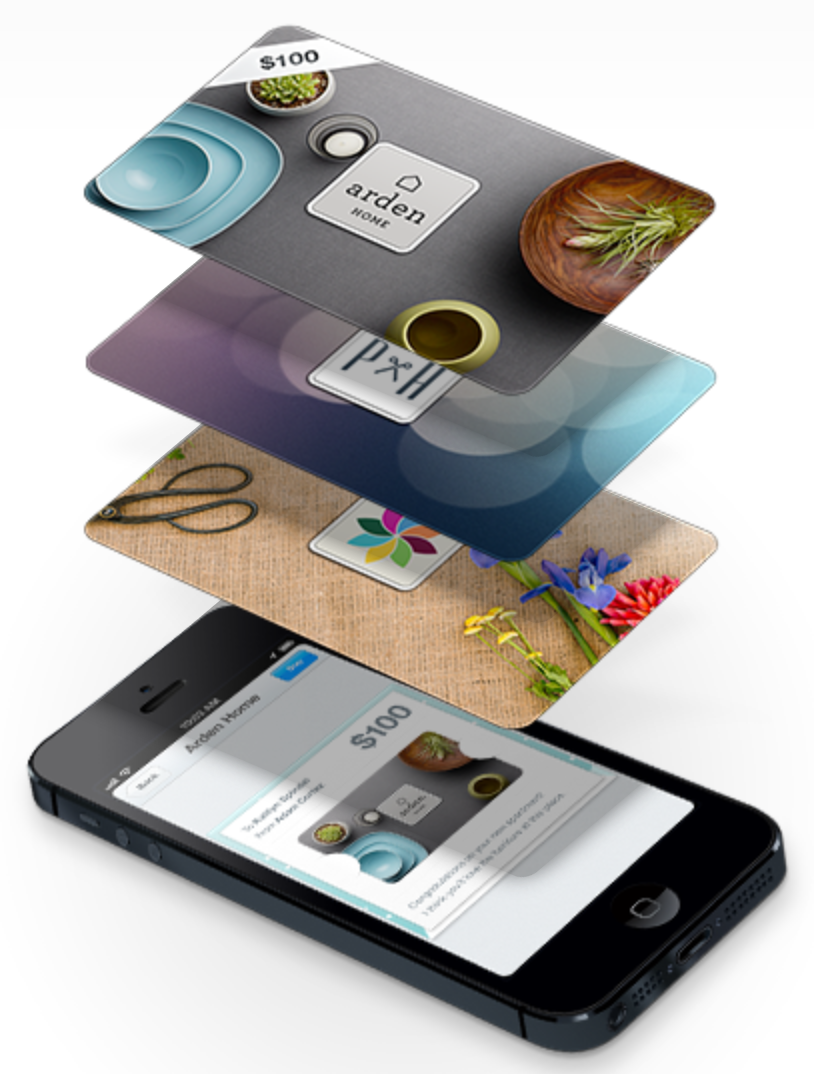 Square Passbook gift cards