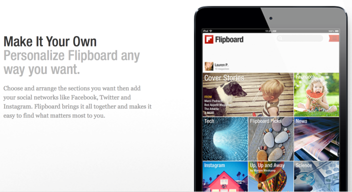 Flipboard iPad app