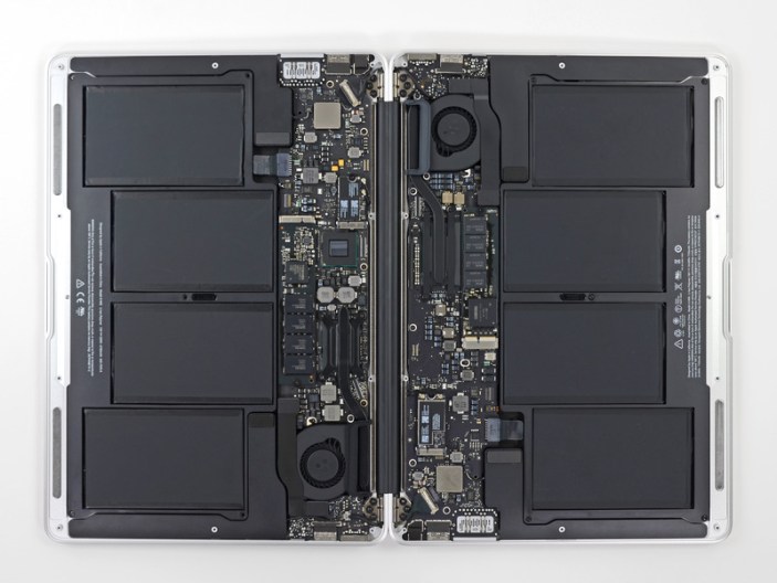 MacBook Air batteries (via iFixit)