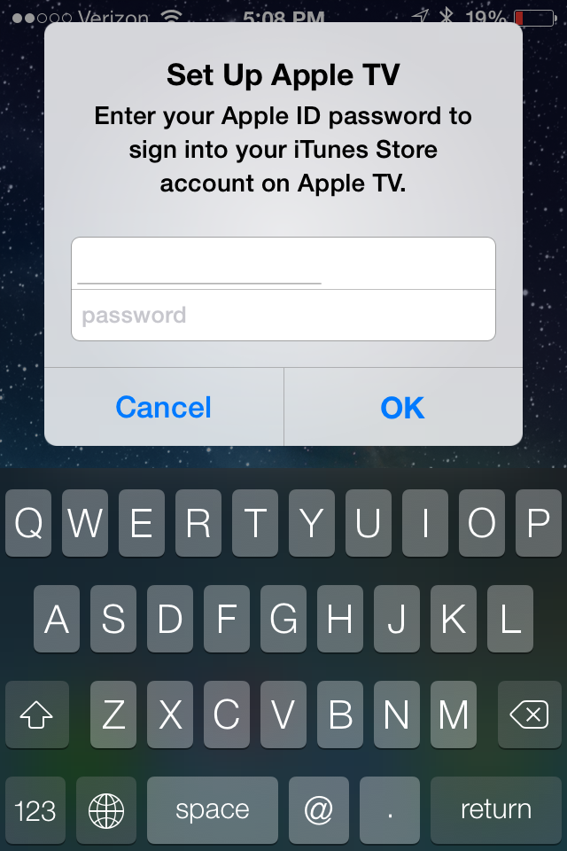 How-to: Automatically set up an Apple TV by touching it to your iOS Device -