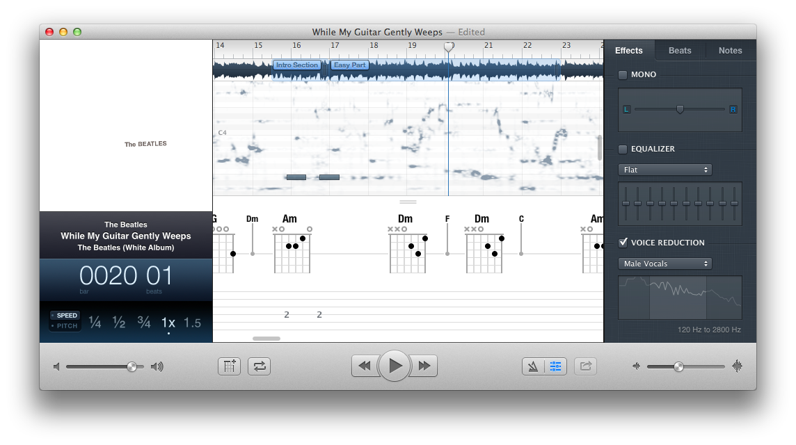 Chord analyzer software mac