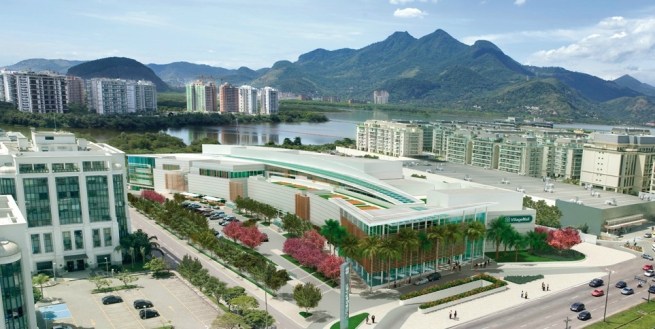 Image of the mall where the Apple Store will be located