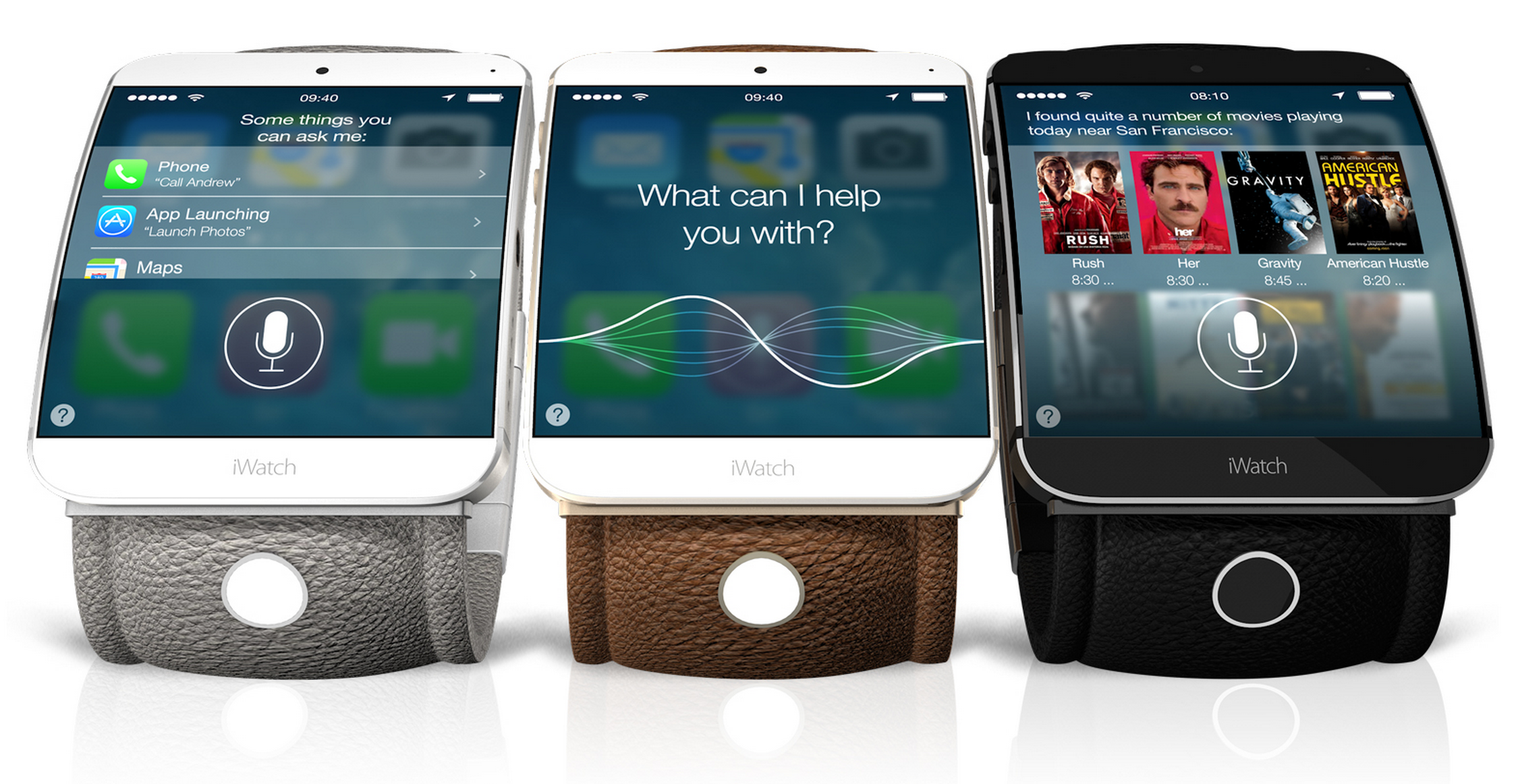 One of many iWatch concepts.