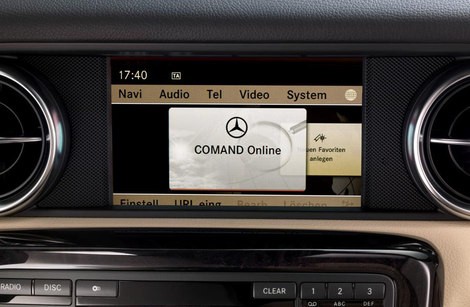 The less-than-perfect Mercedes COMAND interface