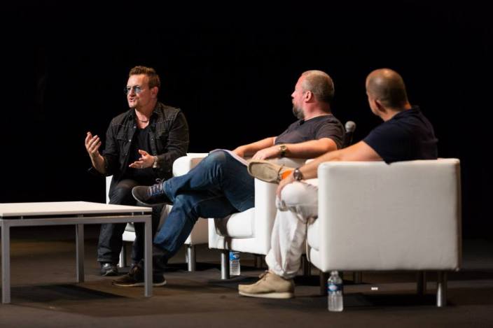 Bono, Shane Smith, and Jony Ive at Cannes Lions Festival