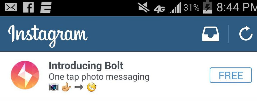 Instagram-Bolt