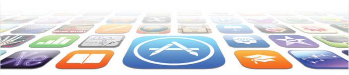 app store hero flat modern