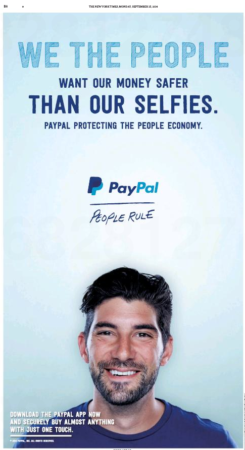 PayPal ad