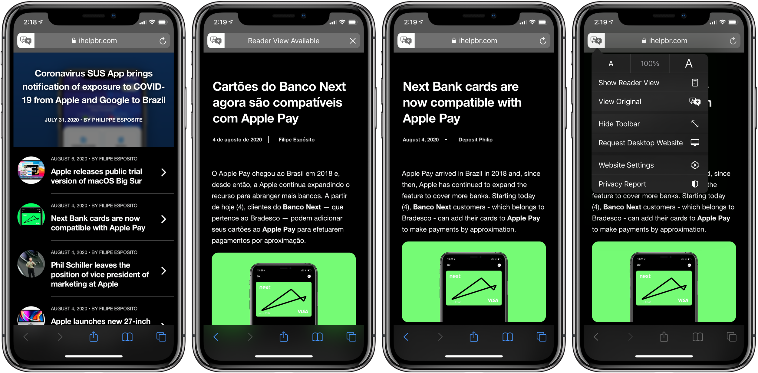 how to google translate a website on iphone