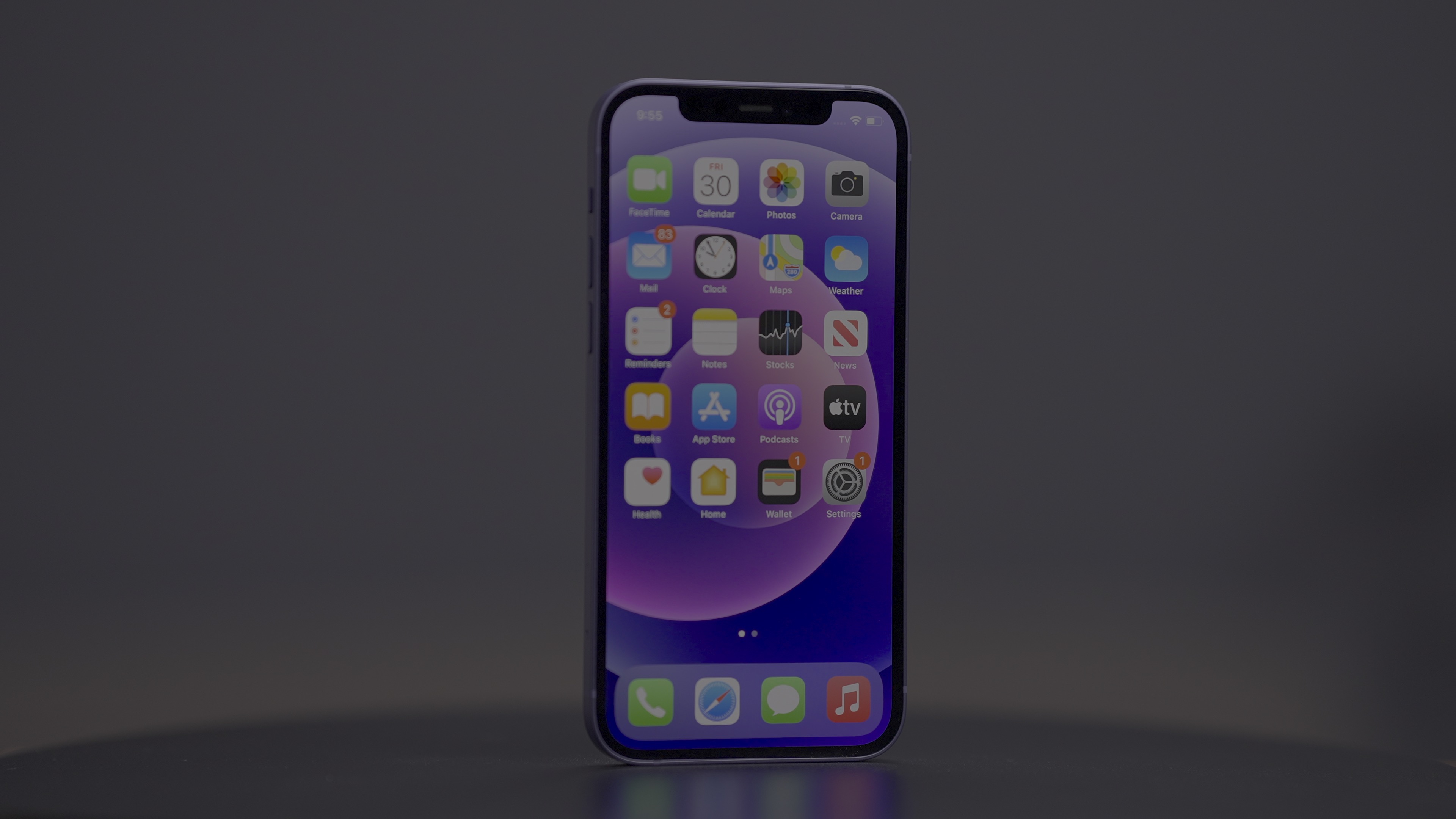 12 purple iphone