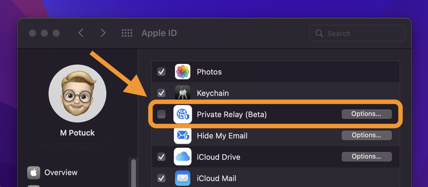 So passen Sie Mac-Datenschutzfunktionen an und verwenden sie - iCloud Private Relay