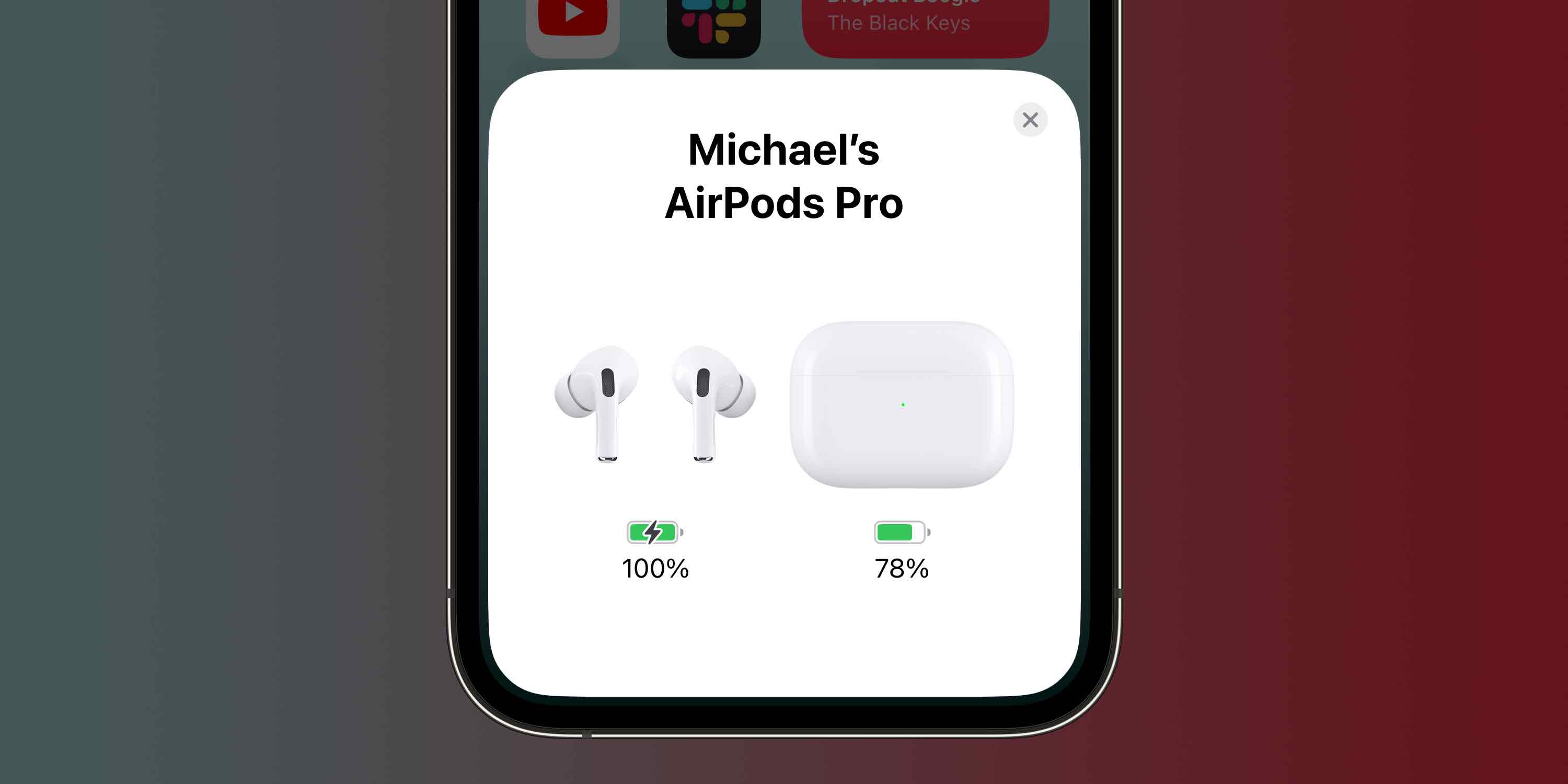 AirPods not working battery