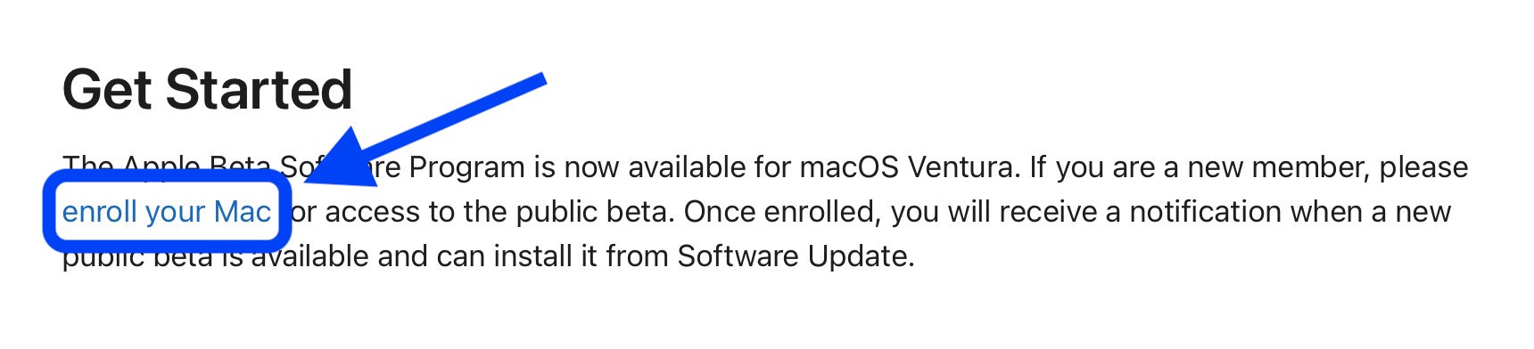 Holen Sie sich macOS Ventura Public Beta 2