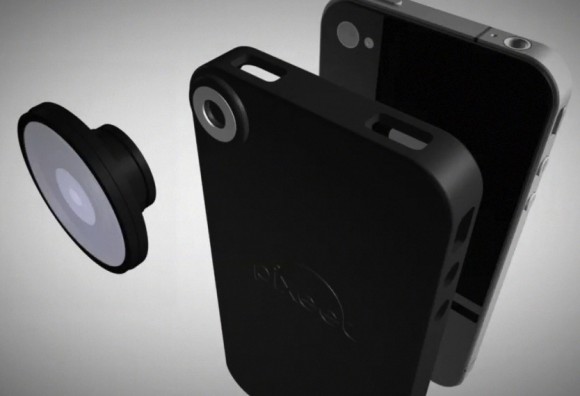 Pixeet lens mount for iPhone 4