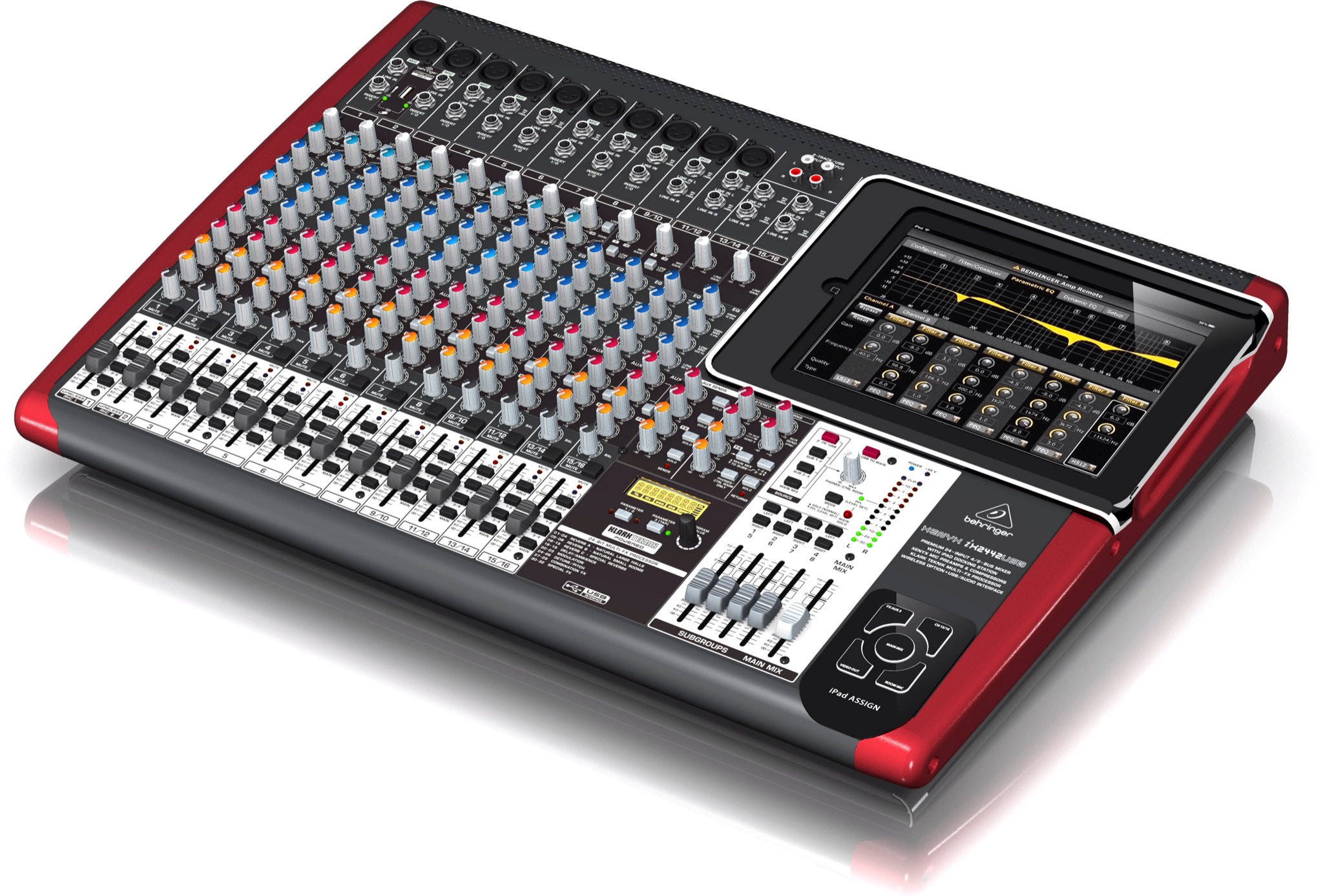 Behringer announces XENYX iX Series mixer/USB interface with integrated iPad dock 9to5Mac