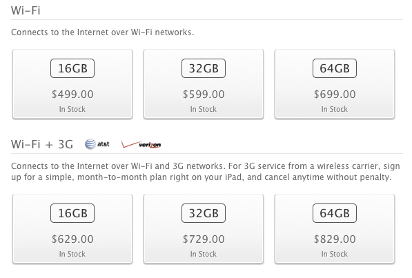 iPad 3 prices and features matrix revealed - 9to5Mac