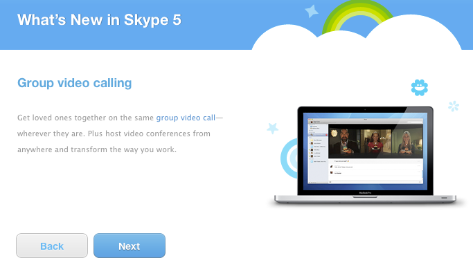 skype for mac full screen