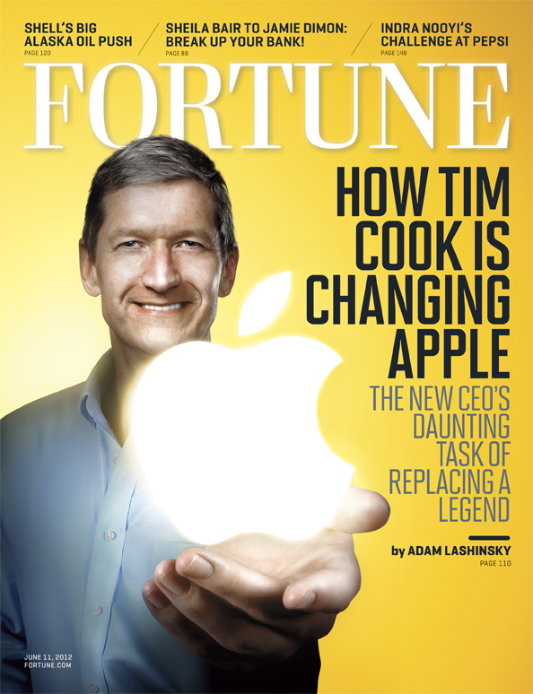 Fortune Cover: How Tim Cook is Changing Apple (by turning it into a ...