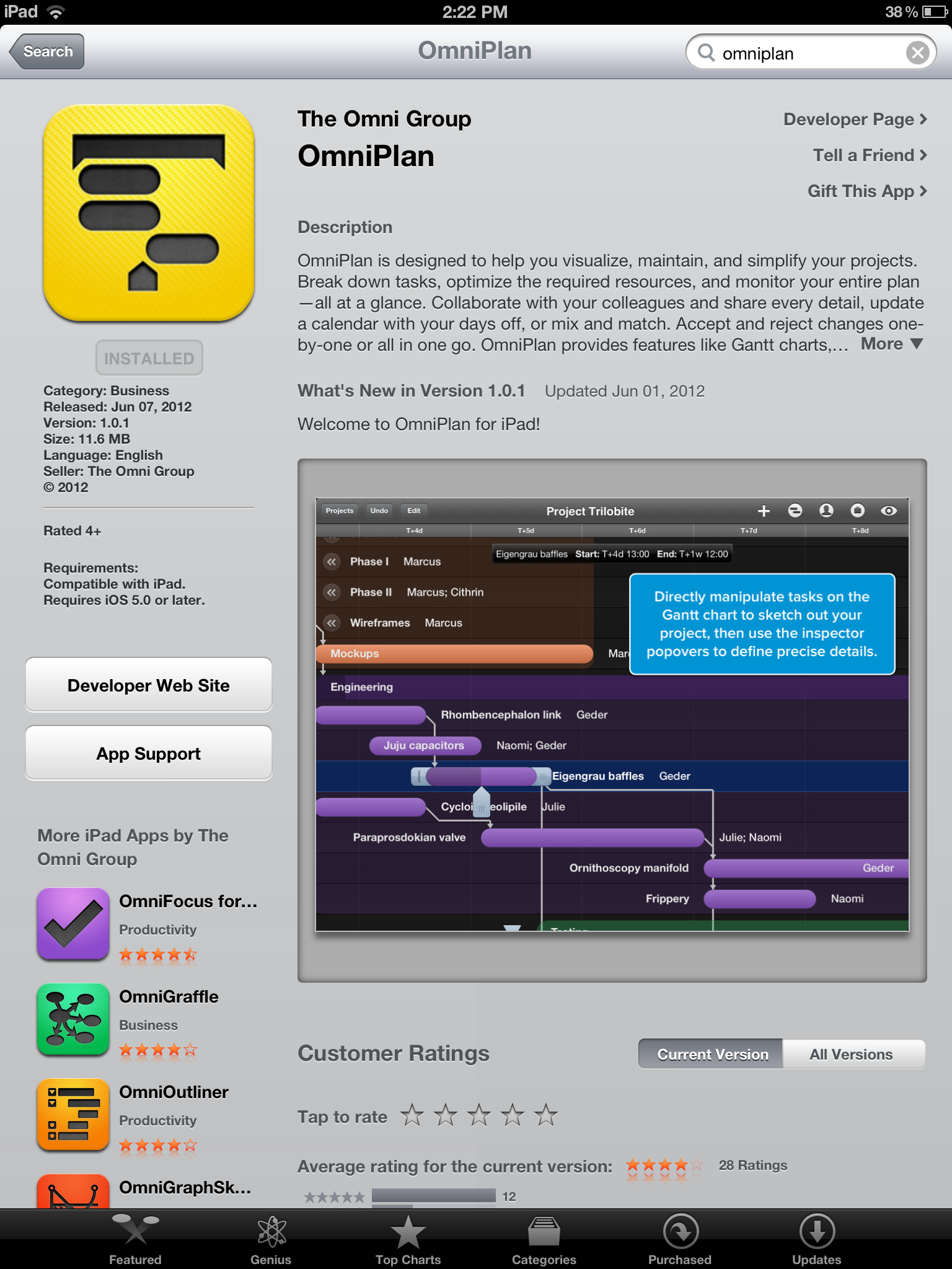 omniplan pro for ipad free download