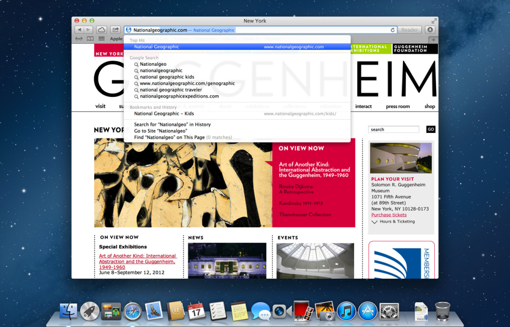 Apple appears to currently be passing on Safari 6.0 features for