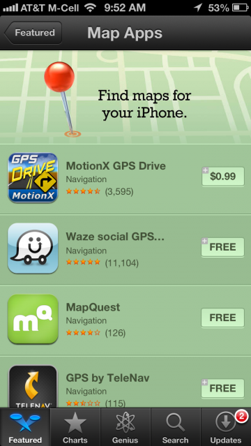 Apple launches alternative Maps app section in App Store - 9to5Mac