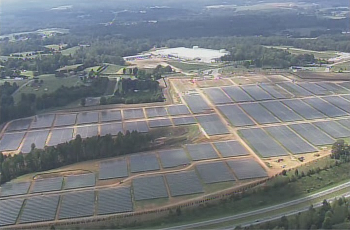 New aerial shots of Apple's North Carolina data center show almost