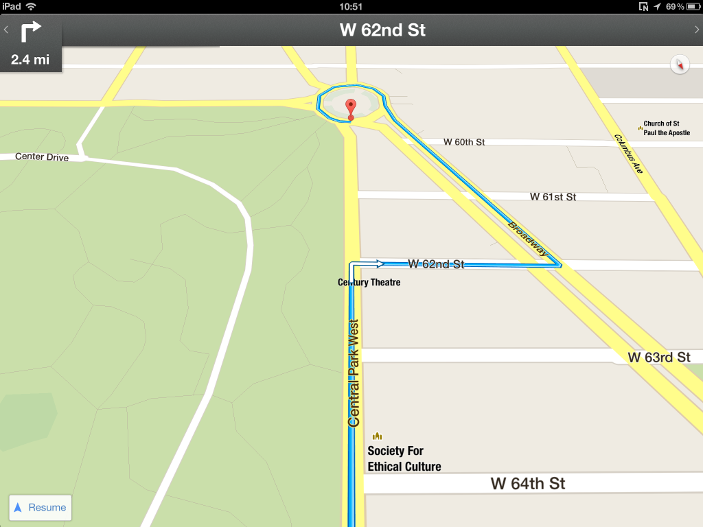 Known jailbreak tweak FullForce makes full screen Google Maps run well ...