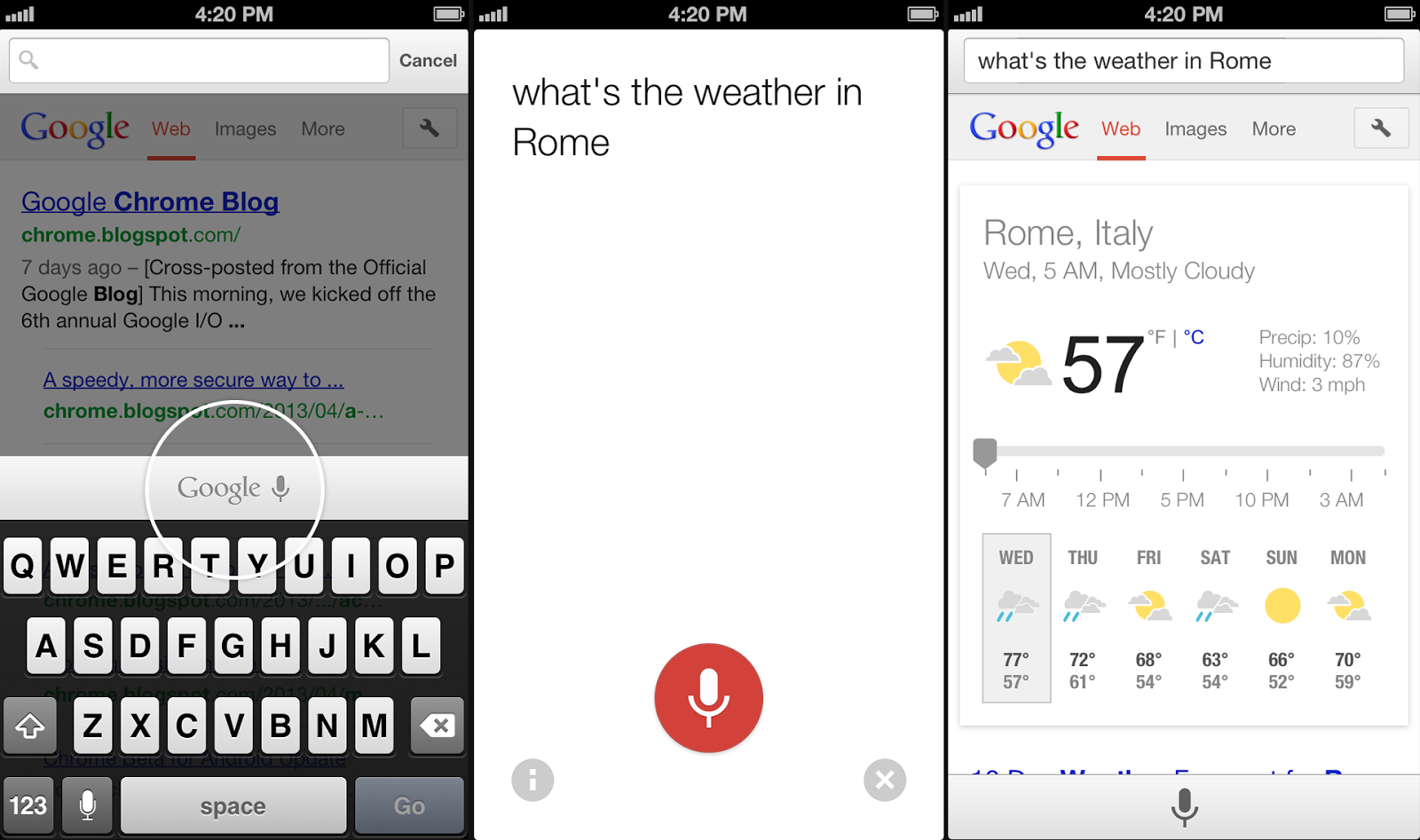 Google Rolling Out Voice Search For Chrome On IPhone And IPad In Coming Days 9to5Mac