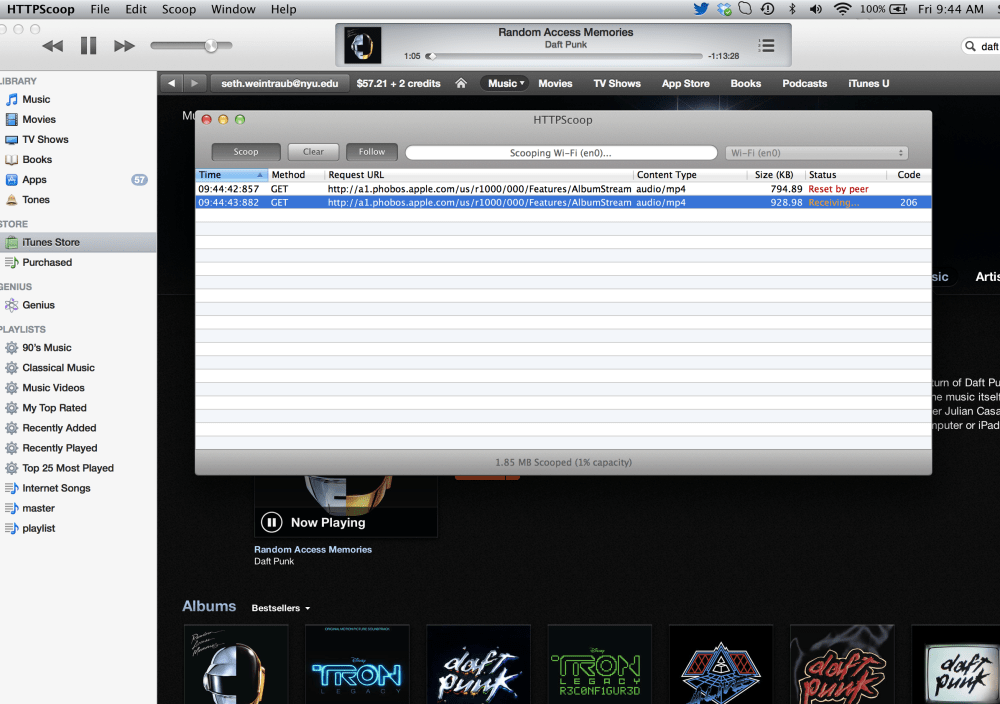 Apple's lax iTunes streaming security gives out a free copy of Daft ...
