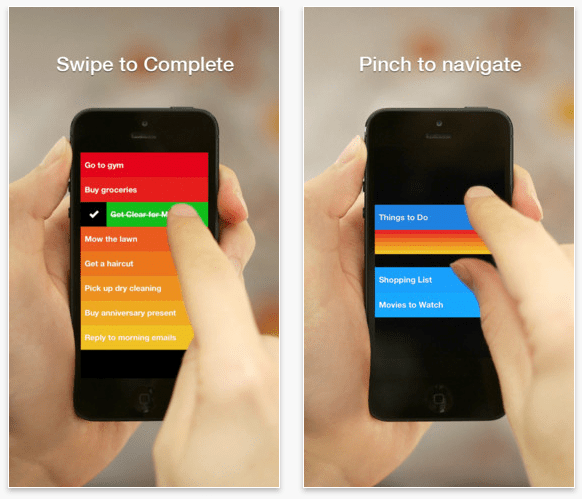 Clear for iPhone and Mac gains list sharing via email, multi task