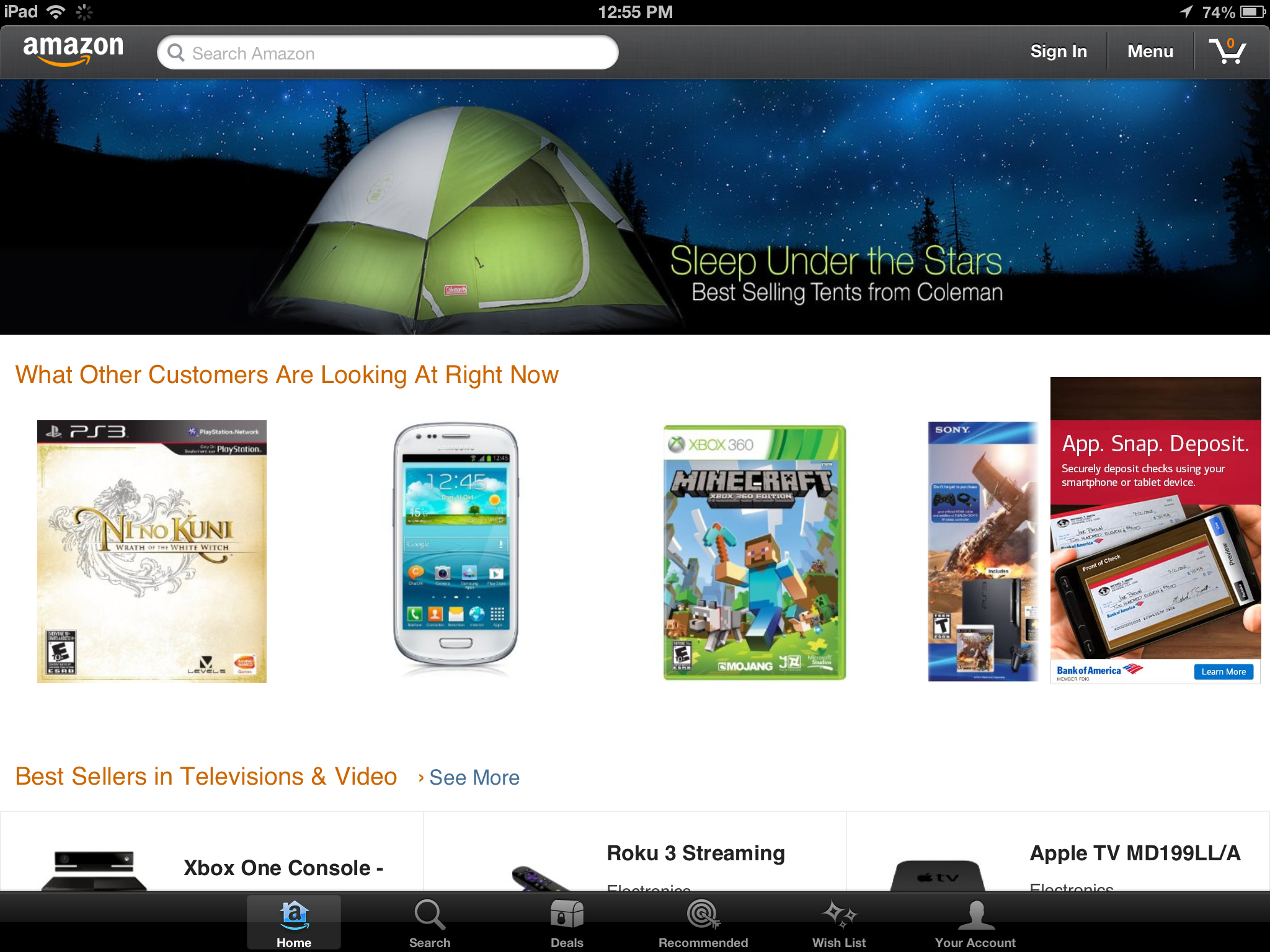 Amazon s iPad shopping  app  makes its way to key China 