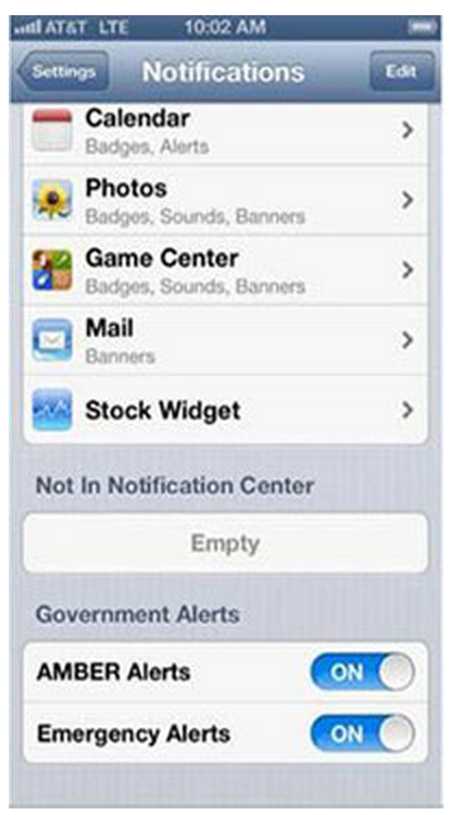 AT&T enables emergency government alerts for iPhone 5/4S users - 9to5Mac