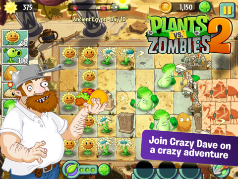Plants Vs Zombies 2 For Ios Launches In Australia New Zealand