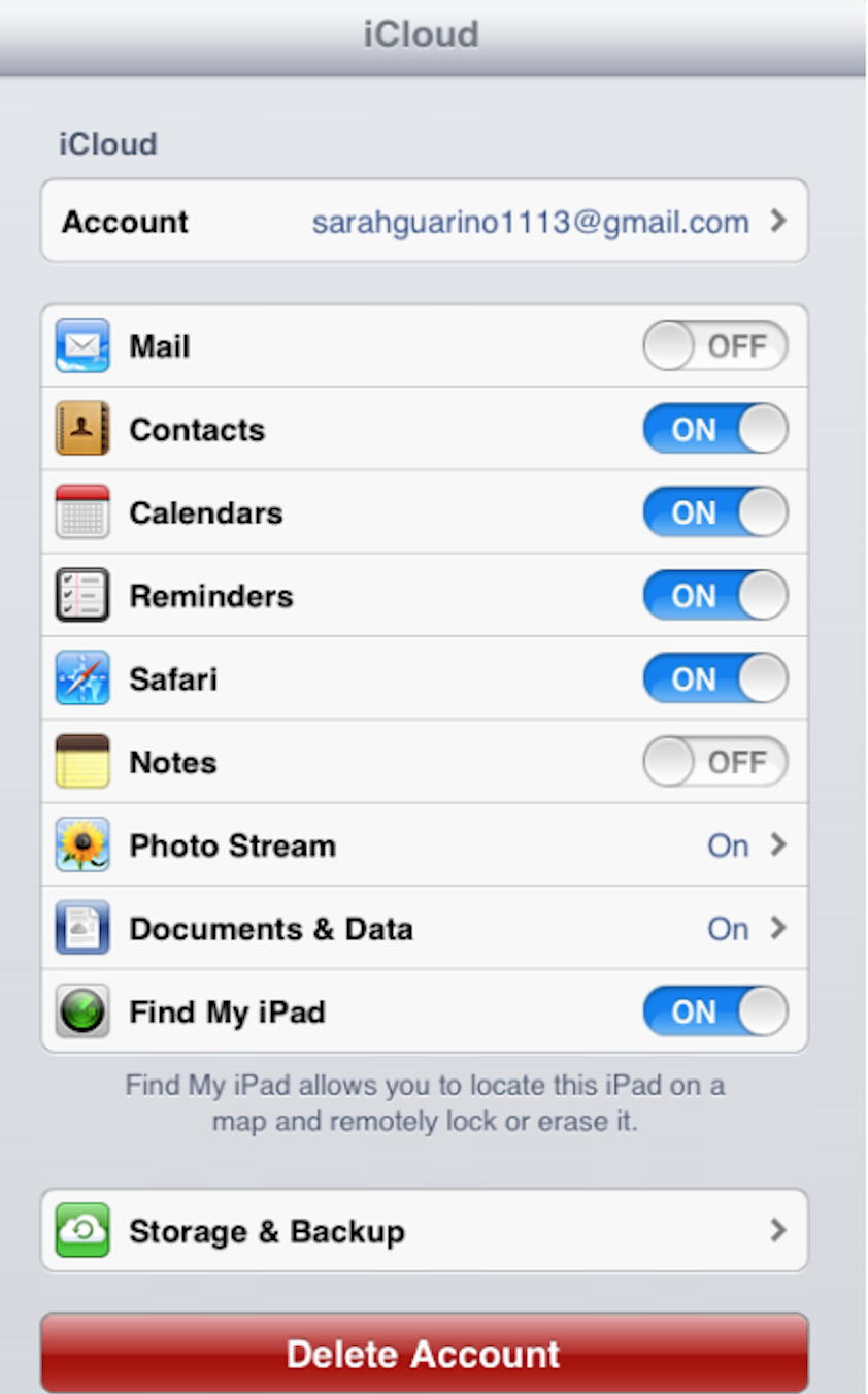 How To Manage Icloud Storage On Ipad Air