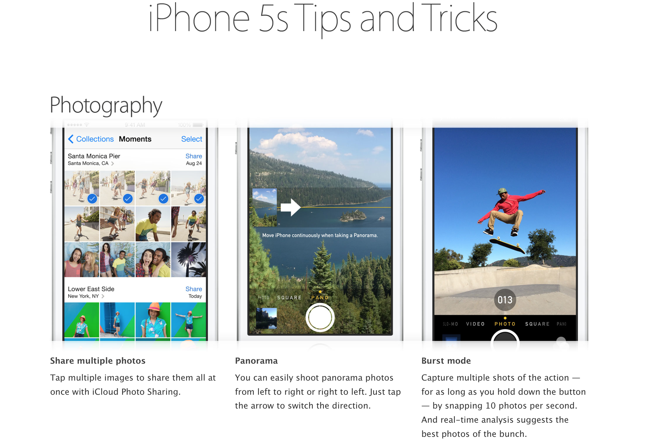 Apple updates iPhone website with Tips and Tricks, teaches users new