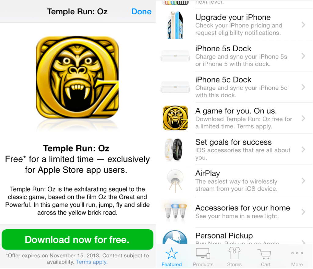 Download: Temple Run: Oz (Android, iOS)