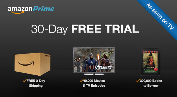 Amazon Prime Video 30 Day Free Trial