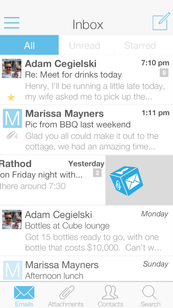 Review: Inbox Cube changes email by highlighting attachments and ...