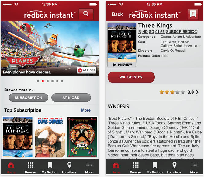 redbox on apple watch