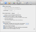 Increase the font size on mac mail apps