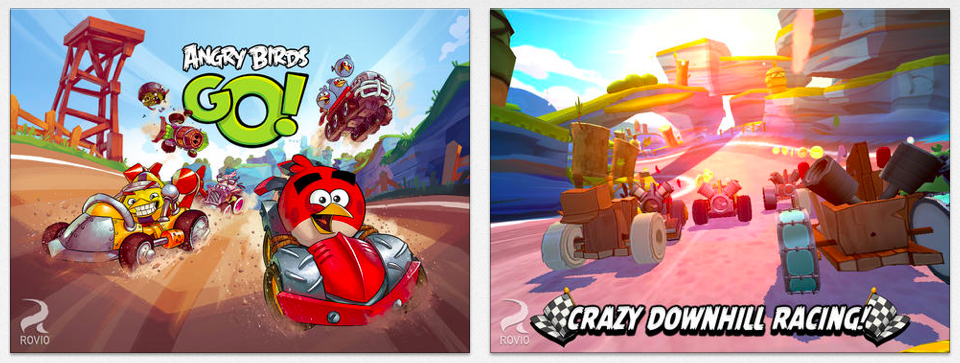 Angry Birds GO! comes racing onto iOS with Mario Kart-like action game